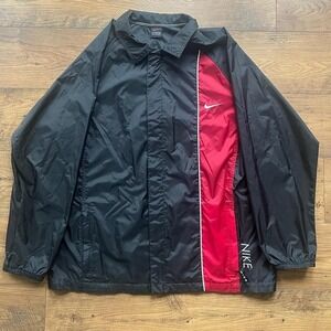 vintage y2k 1990s nike windbreaker rain jacket